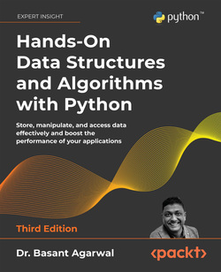 دانلود کتاب Hands-On Data Structures and Algorithms with Python: Store, manipulate, and access data effectively and boost the performance of your applications, 3rd Edition دانلود کتاب Hands-On Data Structures and Algorithms with Python: Store, manipulate, and access data effectively and boost the performance of your applications, 3rd Edition