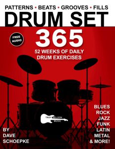 کتاب Drum Set 365 - 52 Weeks of Daily Drum Exercises—Master Essential Drum Patterns, Beats, Grooves, and Fills
