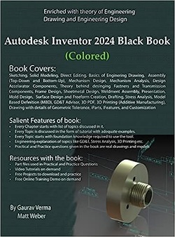 دانلود کتاب Autodesk Inventor 2024 Black Book دانلود کتاب Autodesk Inventor 2024 Black Book