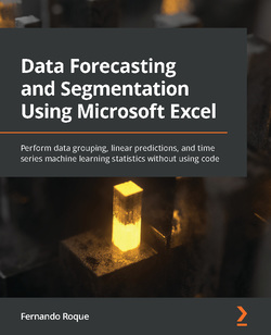 دانلود کتاب Data Forecasting and Segmentation Using Microsoft Excel: Perform data grouping, linear predictions, and time series machine learning statistics without using code دانلود کتاب Data Forecasting and Segmentation Using Microsoft Excel: Perform data grouping, linear predictions, and time series machine learning statistics without using code