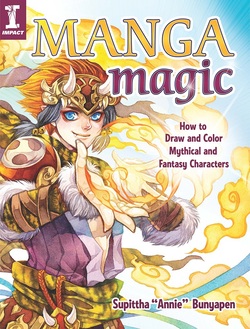 دانلود کتاب Manga Magic: How to Draw and Color Mythical and Fantasy Characters دانلود کتاب Manga Magic: How to Draw and Color Mythical and Fantasy Characters