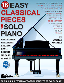 دانلود کتاب 16 Easy Classical Pieces for Solo Piano: Beginner and Intermediate Arrangements of Every Song – Mozart, Chopin, Beethoven, Bach, and More! (16 Easy Piano Songs Sheet Music) دانلود کتاب 16 Easy Classical Pieces for Solo Piano: Beginner and Intermediate Arrangements of Every Song – Mozart, Chopin, Beethoven, Bach, and More! (16 Easy Piano Songs Sheet Music)