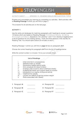 دانلود کتاب شبکه استرالیا. آماده سازی آیلتس انگلیسی را مطالعه کنید. (قسمت 13. مهارت های خواندن و انواع سؤال)