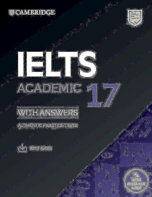 دانلود کتاب کتاب دانشجویی آکادمیک IELTS 17 با پاسخ با صدا با بانک منبع (آزمون های تمرین آیلتس)
