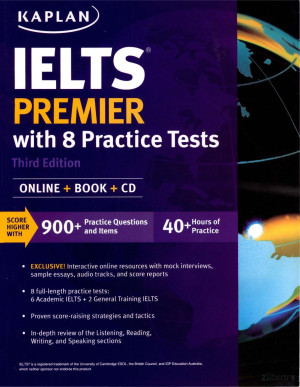 دانلود کتاب IELTS Premier با 8 تست تمرین ، چاپ سوم. (2016)