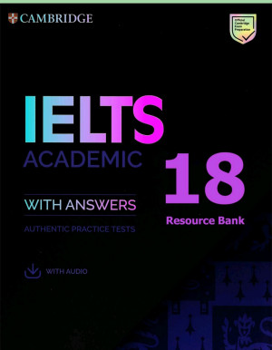 دانلود کتاب IELTS 18 بانک منبع. آزمون دانشگاهی 3 - خواندن ، گوش دادن.