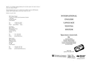 دانلود کتاب مواد نمونه آیلتس