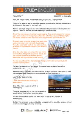 دانلود کتاب شبکه استرالیا. آماده سازی آیلتس انگلیسی را مطالعه کنید. قسمت 18 شوری