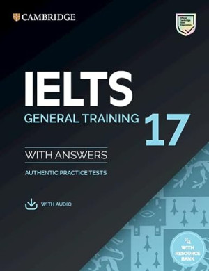 دانلود کتاب IELTS 17 کتاب دانشجویی آموزش عمومی با پاسخ با صدا با بانک منبع (آزمون تمرین آیلتس)