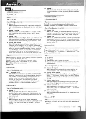 دانلود کتاب ملزومات آزمون تامسون: آزمون های تمرین آیلتس با کلید و CDS