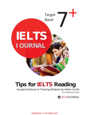 دانلود کتاب نکاتی برای خواندن آیلتس