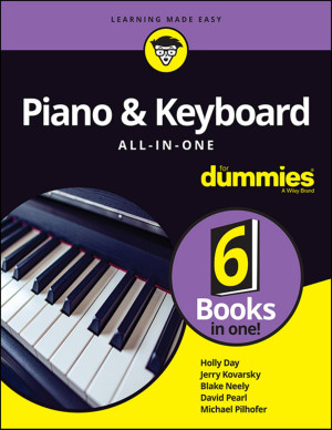 دانلود کتاب پیانو و صفحه کلید همه در یک برای آدمک ها