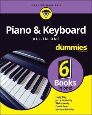 دانلود کتاب پیانو و صفحه کلید All-In-One For Dummies (6 کتاب در 1)