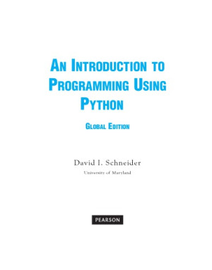 دانلود کتاب مقدمه ای برای برنامه نویسی با استفاده از پایتون