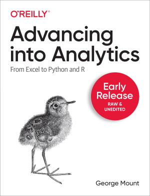 دانلود کتاب پیشرفت به تجزیه و تحلیل: از اکسل تا پایتون و r