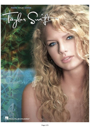 دانلود کتاب آکورد پیانو ، آواز و گیتار تیلور سویفت