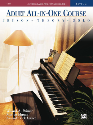 دانلود کتاب دوره اصلی بزرگسالان آلفرد ، کتاب 2: کتاب 2: بیاموزید که چگونه پیانو را با درس ، تئوری و انفرادی نواختید