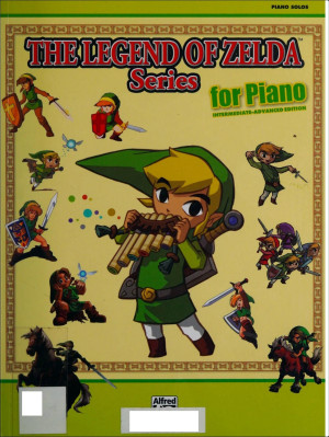 دانلود کتاب The Legend of Zelda Series برای پیانو: نسخه متوسط ​​و پیشرفته