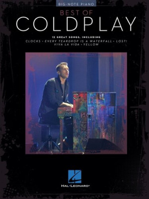 دانلود کتاب بهترین Coldplay برای پیانو با شماره بزرگ
