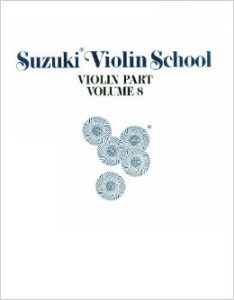 کتاب آموزش ویولن سوزوکی + فایل صوتی نت ها - جلد هشتم