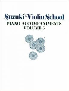 کتاب نت های پیانو برای آموزش سوزوکی - جلد پنجم