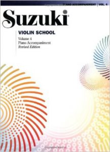 کتاب نت های پیانو برای آموزش سوزوکی - جلد چهارم